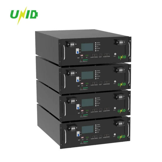 Unid Rack Mounted 48V 51.2V Solar Power Storage System Lithium Ion Battery Pack for Home Energy Backup